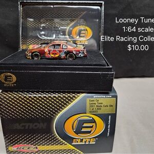 Nascar Elite Racing Collectible Car - Red and Black
